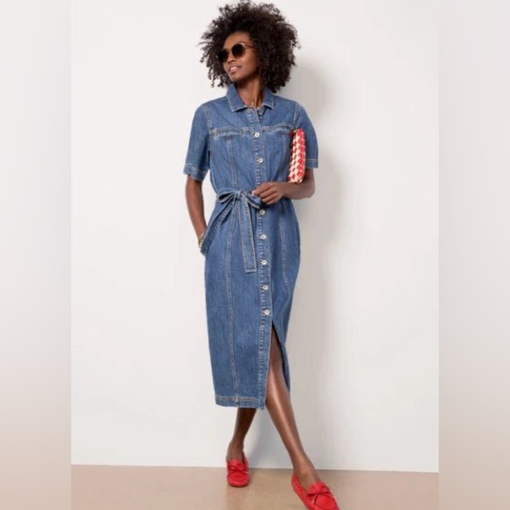 Sanctuary Alma Denim Midi Dress